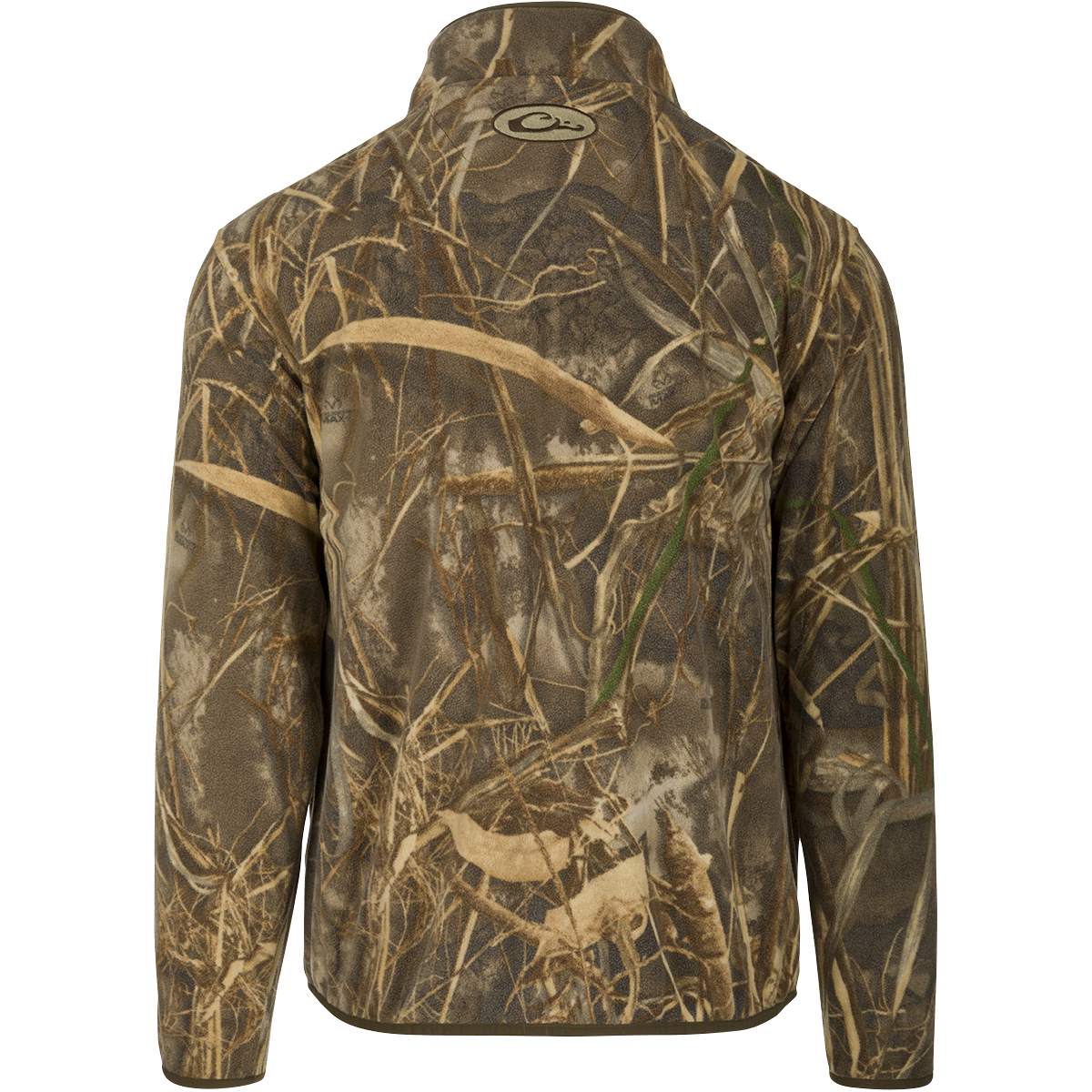 MST Camo Camp Fleece Full Zip Jacket for Men - Warm Winter Outdoor Hunting Jacket with Pockets - Perfect for Camping, Hiking & Cold Weather Activities