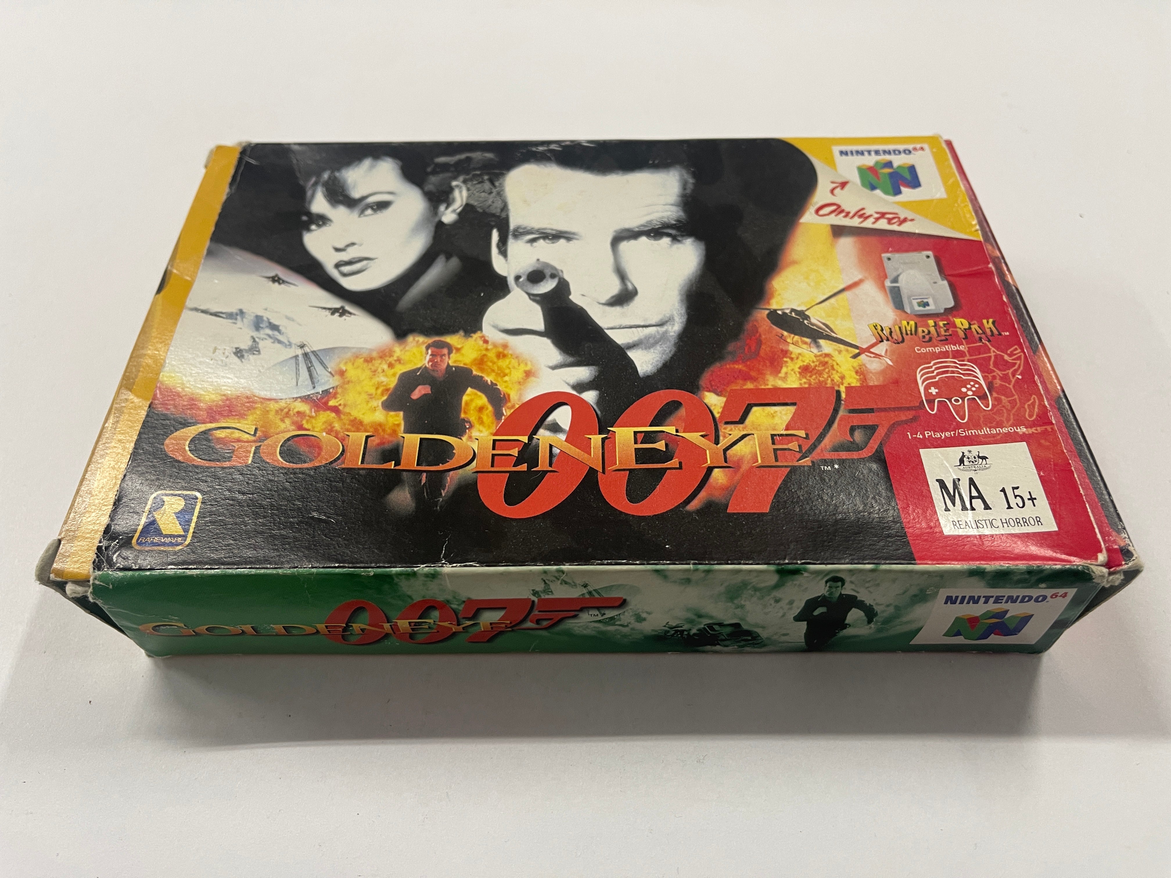 Goldeneye 007 Nintendo 64 Complete In Box - Rare Retro Video Game for N64 Console Collectors | Perfect for Gaming Nostalgia and Display