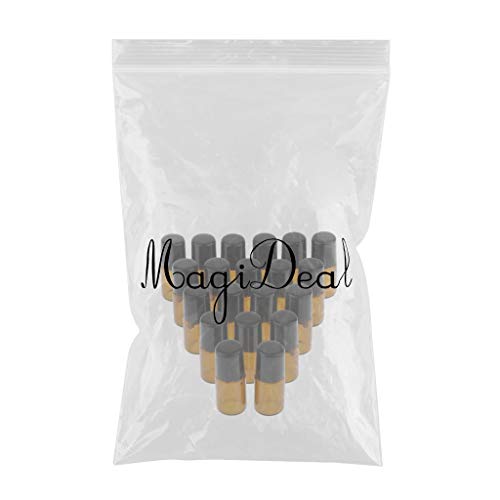 20X Empty Glass PP Essential Oil Roller Bottles 2ml with Case - Refillable Perfume & Aromatherapy Containers for DIY, Travel, Gifts