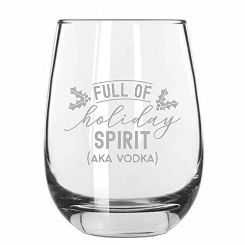 Full of holiday spirit aka Vodka