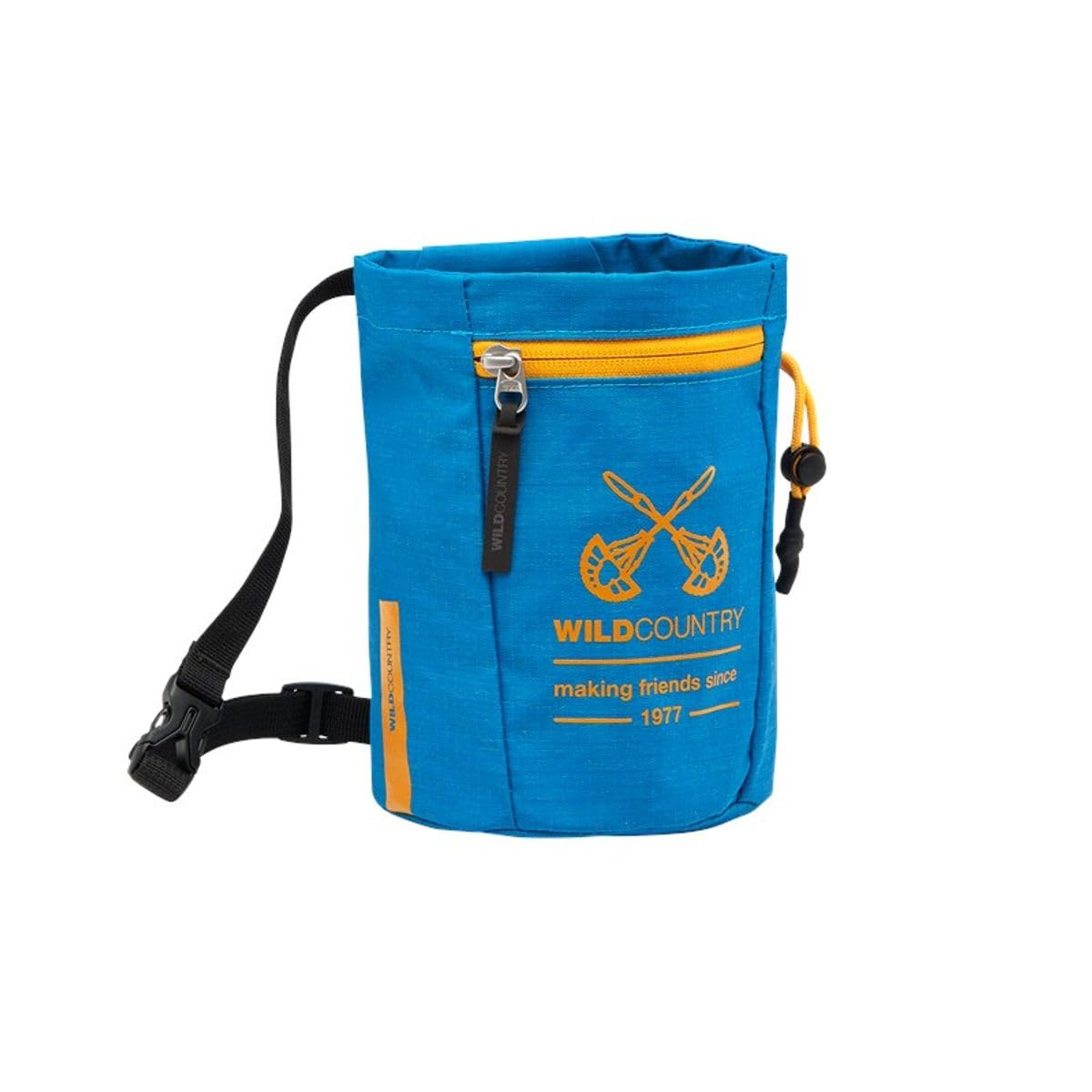 Wild Country Syncro Rock Climbing Chalk Bag with Zippered Pocket - Lightweight & Durable for Sport, Trad & Indoor Climbing - Perfect for Gym Training, Outdoor Bouldering & Mountain Adventures