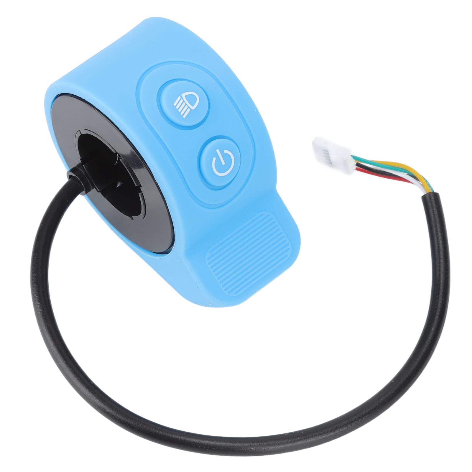 Electric Scooter Throttle Replacement - Compatible with Xiaomi M365, Finger & Thumb Speed Accelerator Control (Blue) | Perfect for Commuting, Urban Travel & Last-Mile Transportation