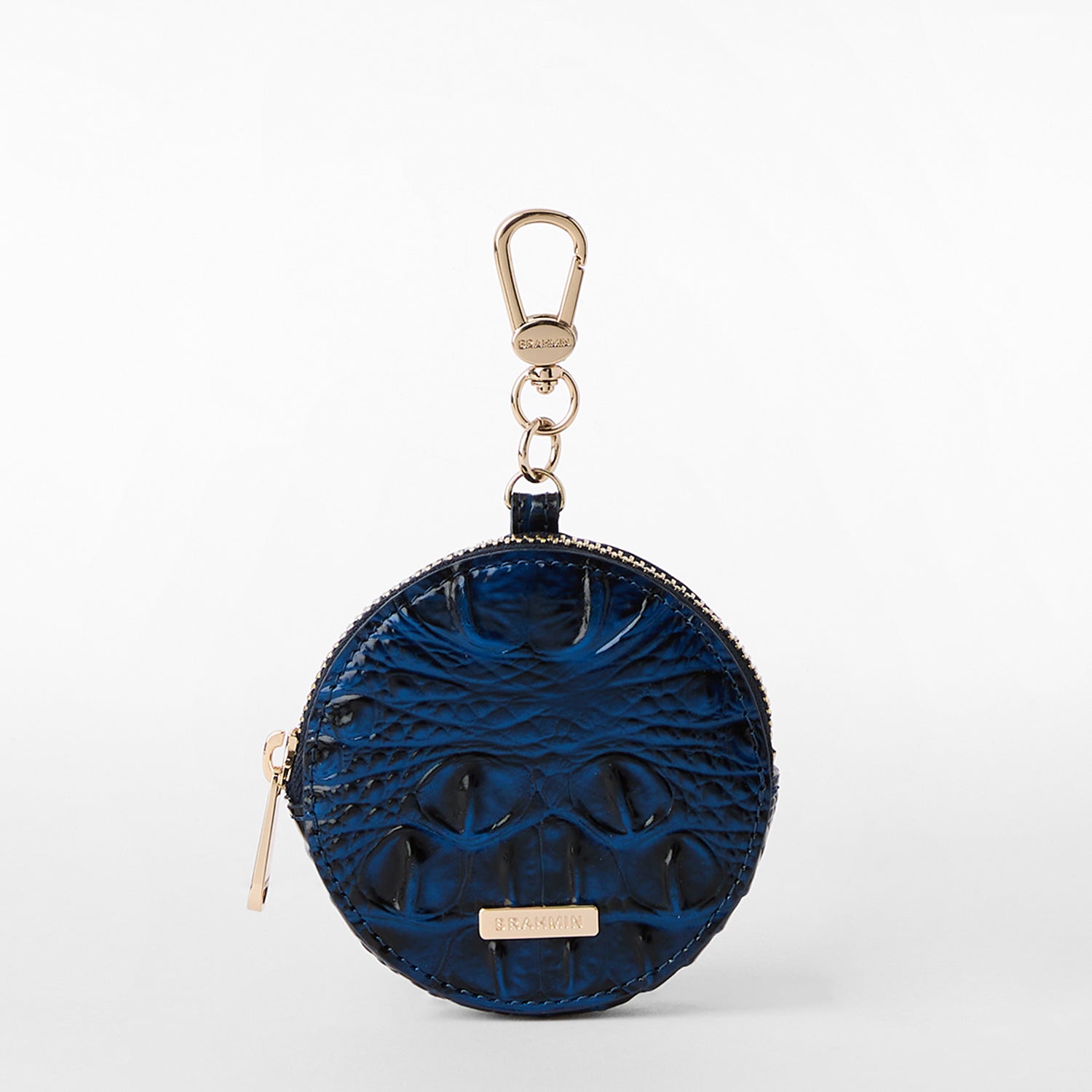 Circle Coin Purse Wallet - Small Leather Zipper Coin Holder for Women & Men - Perfect for Travel, Shopping, and Everyday Use