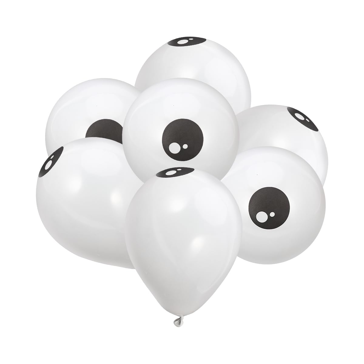 100pcs Halloween Eyeball Balloons - Latex Party Balloons Kit for Halloween Decorations, Spooky Party Supplies, Haunted House Decor - Perfect for Halloween Parties, Trick or Treat Events & Haunted House Themes