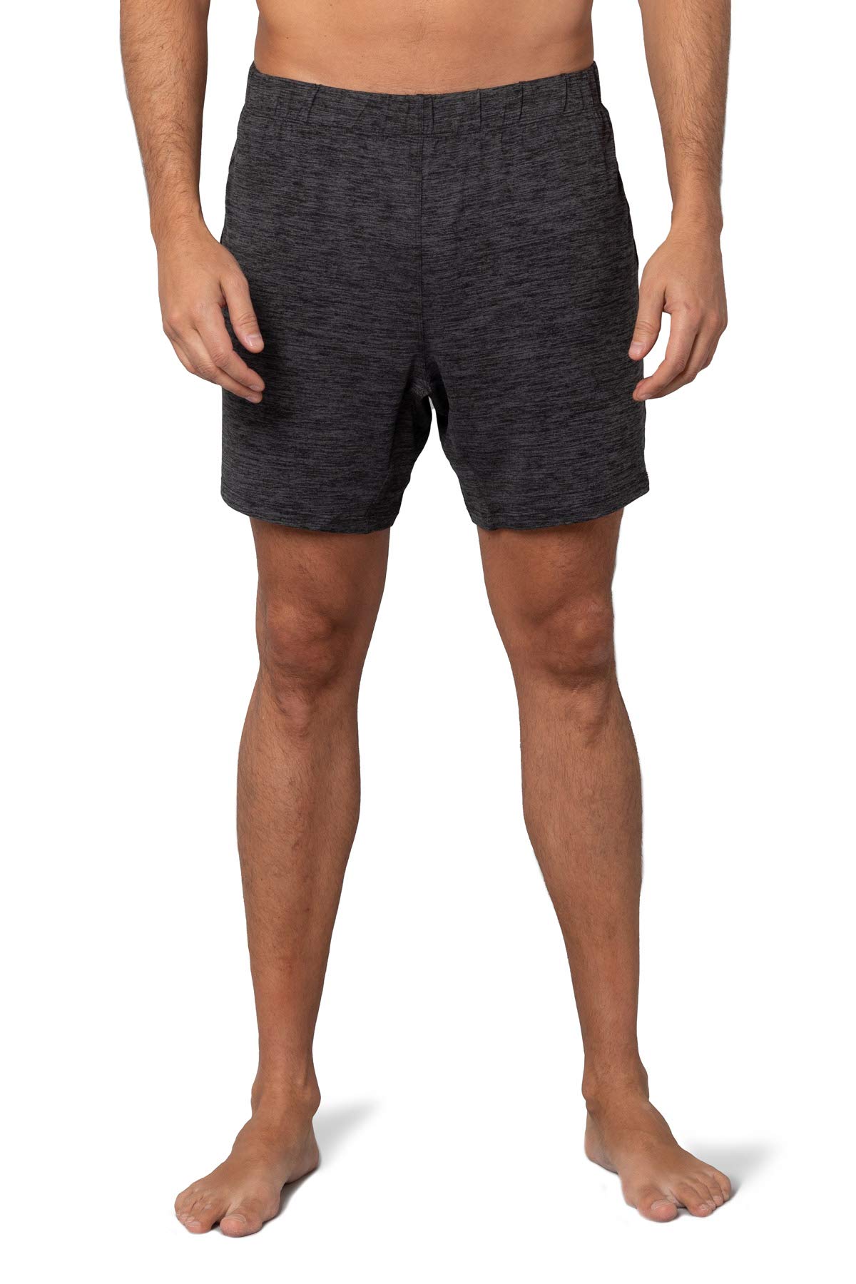 Pure & Simple Men's Lightweight Lounge Wear Shorts - Breathable Comfort for Relaxing at Home, Yoga, or Travel | Soft Casual Shorts for Men