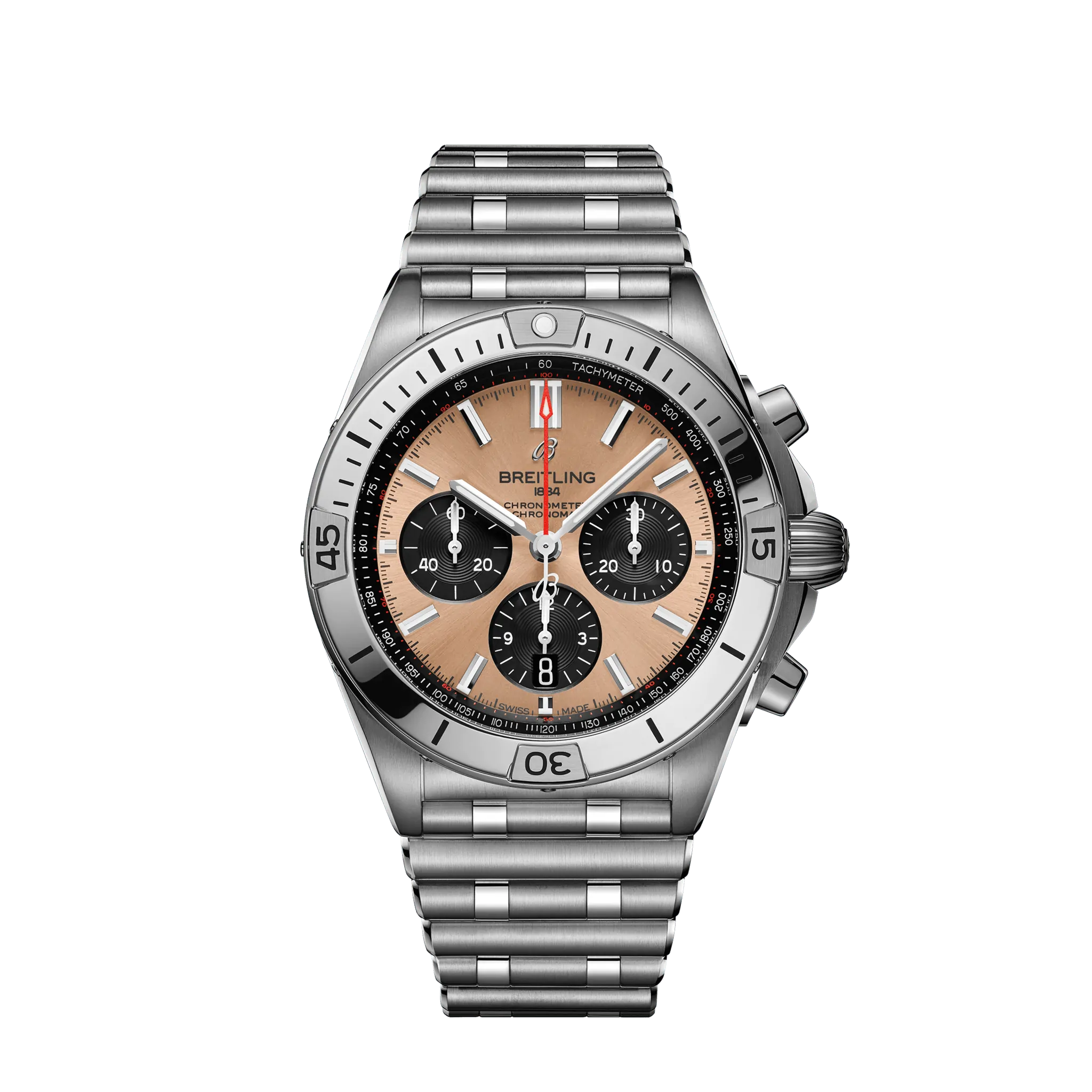 Breitling Chronomat B01 42mm Stainless Steel Men's Luxury Chronograph Watch - Perfect for Business, Formal Events & Collectors