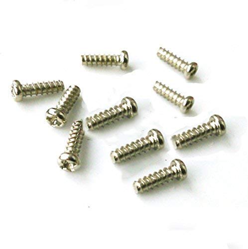 10 PCS Universal Y Tri-Wing & Cross X Screws for Gameboy GB GBA GBC Console Shell Repair - Perfect for Gameboy Accessories Replacement and DIY Fixing (6pcs Y + 4pcs X Screws)