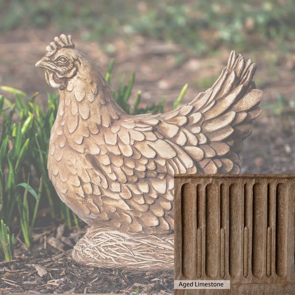 Campania International Henrietta Garden Statue - Classic Outdoor Decor for Patio, Lawn & Garden