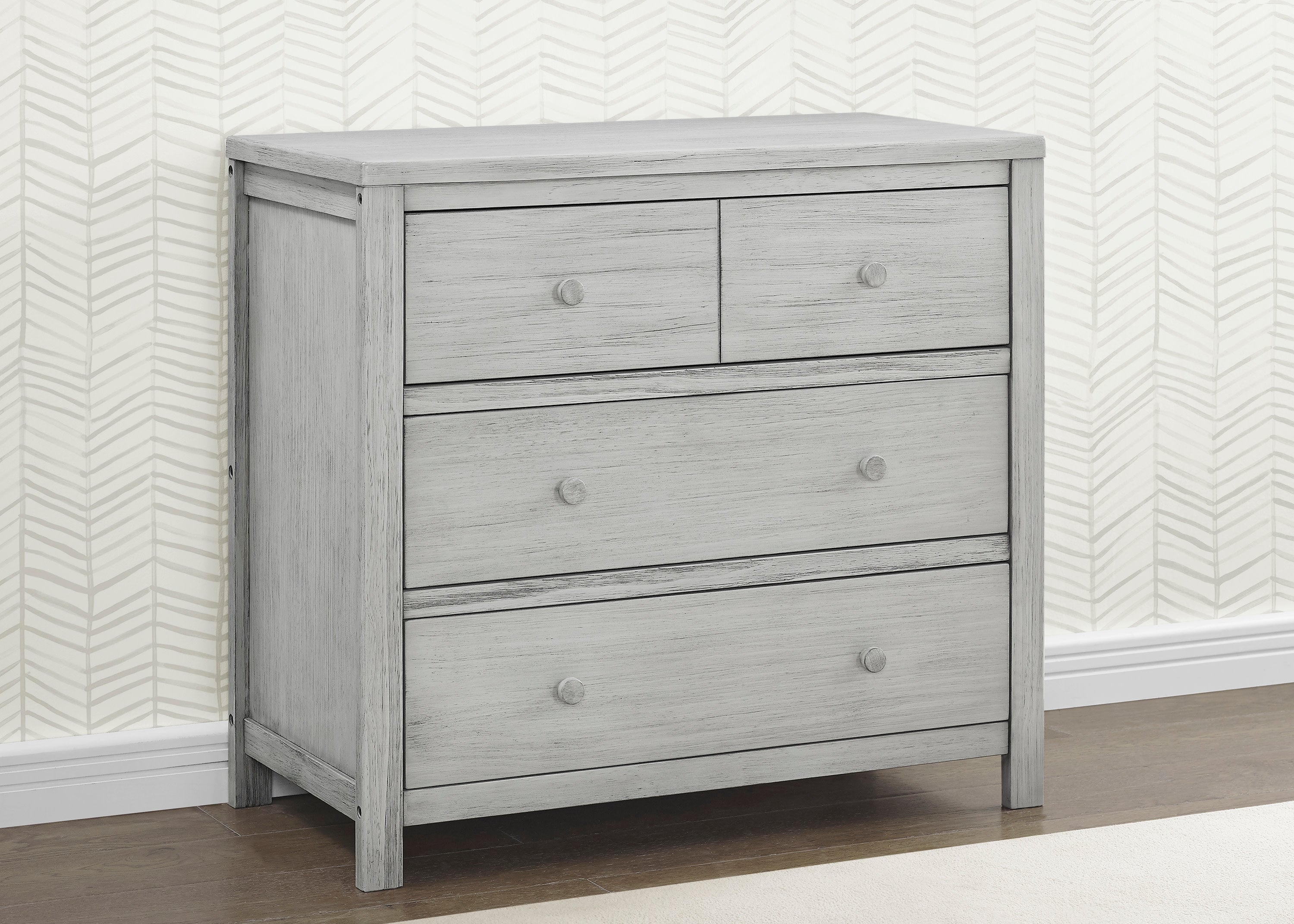 Cambridge 3-Drawer Wooden Dresser for Bedroom - Sturdy Storage Chest with Smooth Gliding Drawers | Perfect for Bedroom Organization, Guest Room, or Nursery Furniture