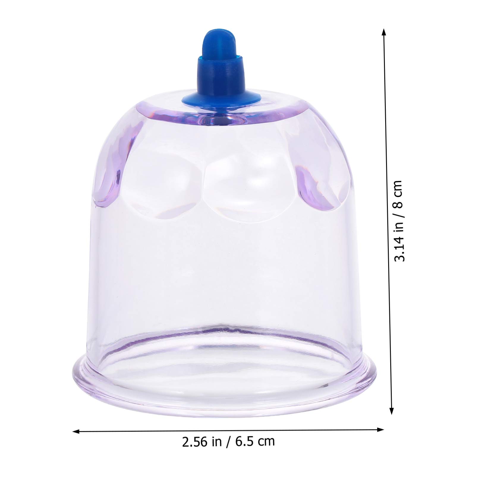 Chinese Cupping Massage Set - Plastic Anti Cup Vacuum Suction Massager for Trigger Point, Myofascial Release & Deep Tissue Therapy | Body Pain Relief, Muscle Relaxation | Perfect for Home Spa, Physical Therapy & Sports Recovery
