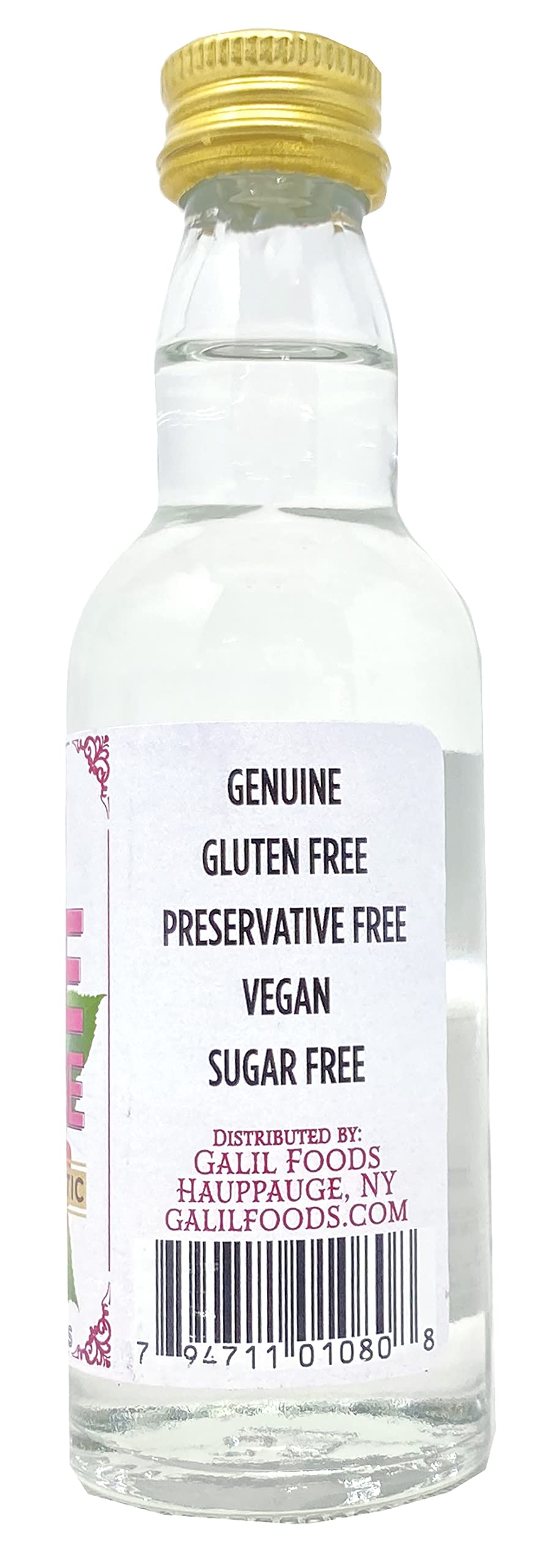 Shams Premium Concentrated Rosewater & Rose Essence – 1.69oz Natural Rose Water for Cooking, Baking, Desserts & Skincare – Gluten-Free, Vegan, Preservative-Free, Sugar-Free – Perfect for Middle Eastern Cuisine, Homemade Beauty Recipes & Floral Cocktails