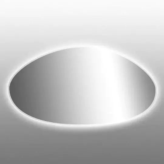 Latoscana 57 x 27.5 Inch Modern Oval Wall Mirror - S654 - Elegant Bathroom, Bedroom, Living Room Decor for Home & Office