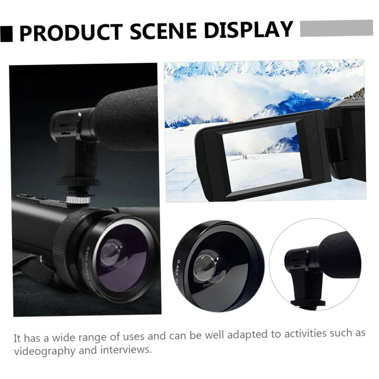 Homoyoyo Digital Camera HD Camcorder with DVR Recorder - 1080P Full HD Video Recording, Compact Portable Design for Vlogging, Travel, and Home Security