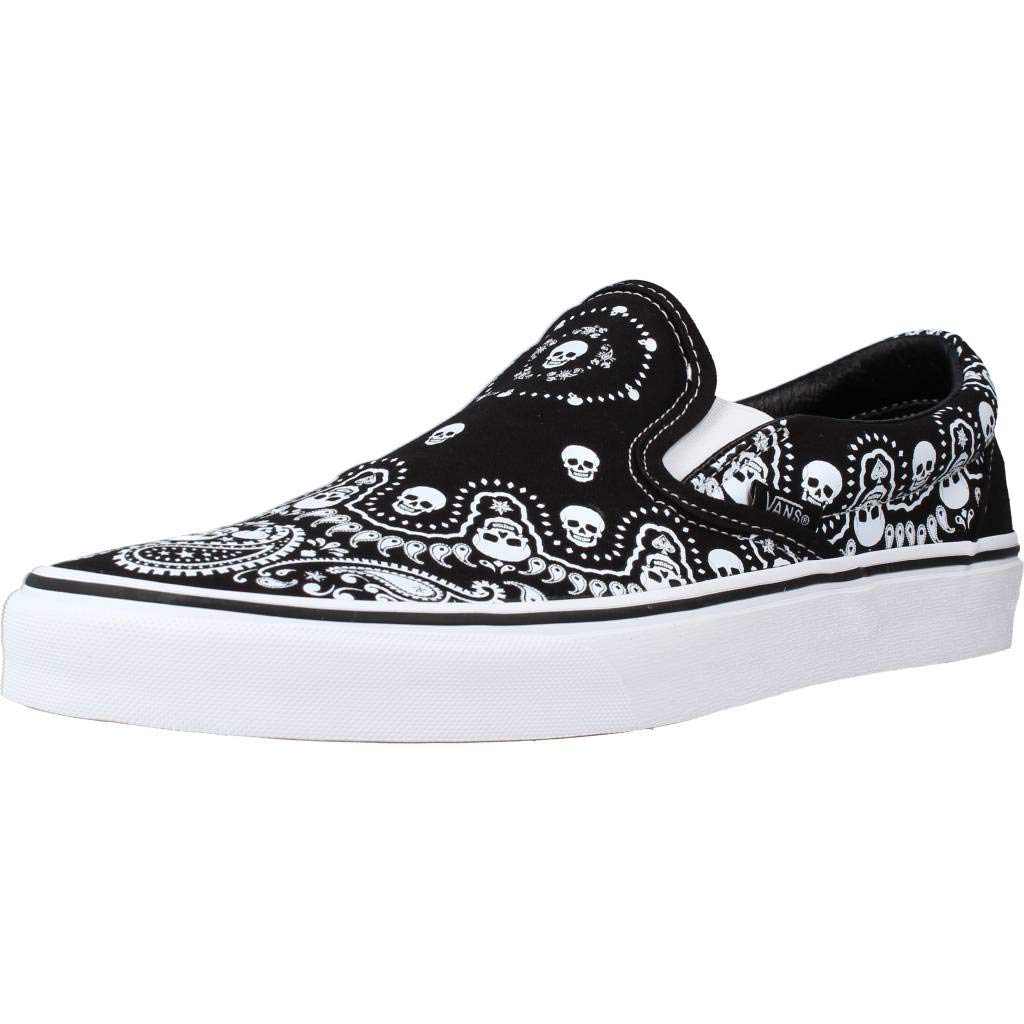 Vans Men's Classic Bandana Sneakers - Retro Skate Shoes for Casual Wear & Street Style | Comfortable Canvas Shoes for Everyday Use