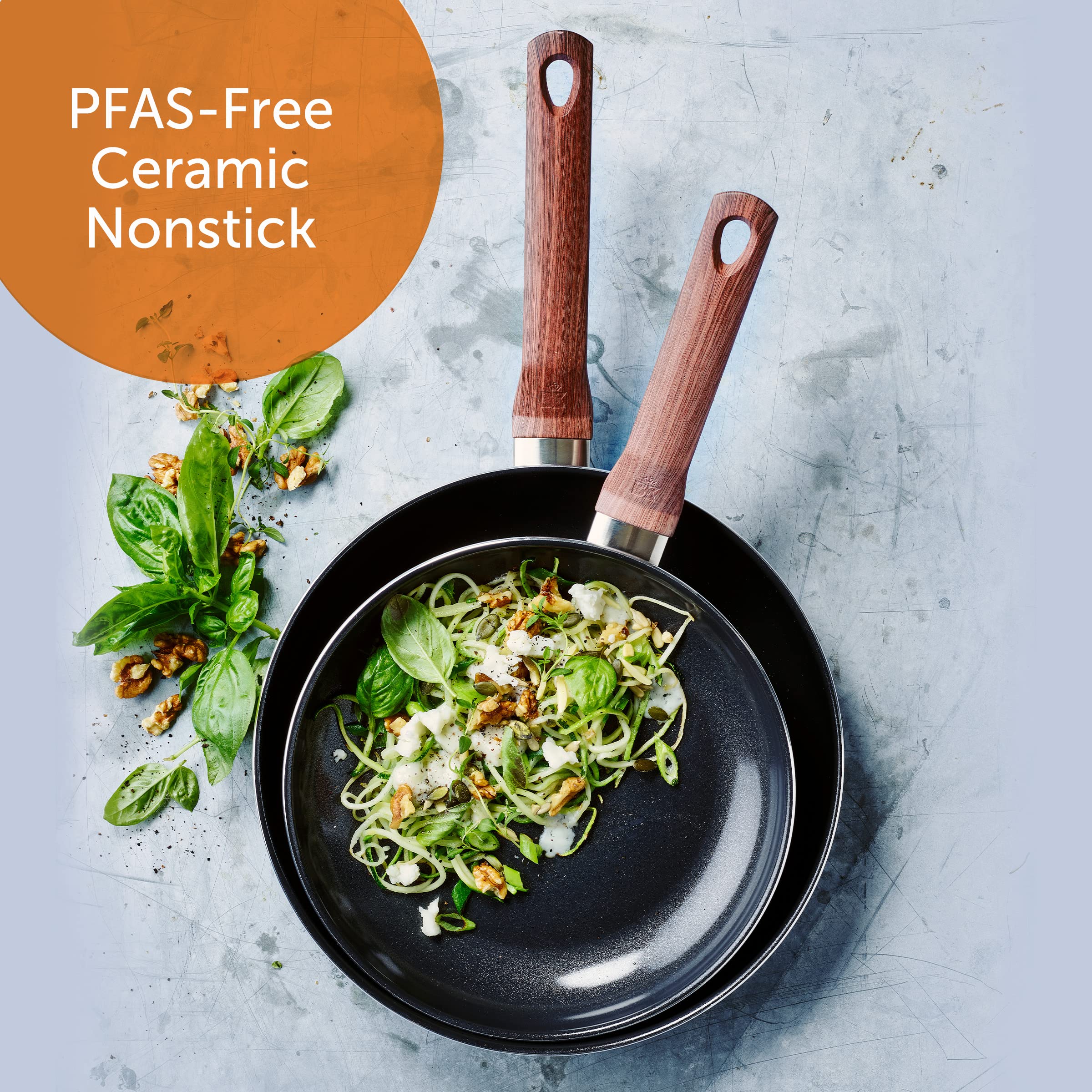 BK Simply Ceramic Nonstick Frying Pan Set - 9.5