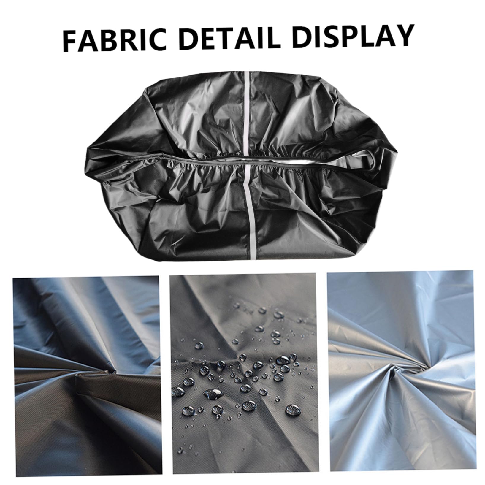 1PC Waterproof Front Bicycle Basket Cover - Black Rain Protection Liner for Wire Bike Baskets | Perfect for Commuting, Grocery Shopping & Outdoor Cycling Accessories