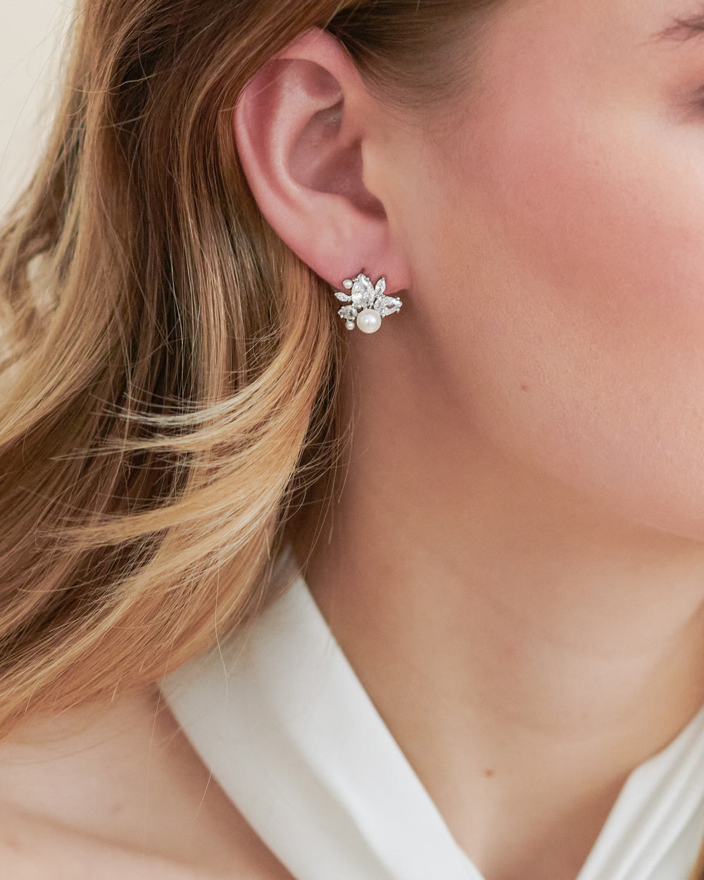 Elegant Petite Pearl Stud Earrings for Women - Classic & Timeless Jewelry for Everyday Wear, Work, and Special Occasions