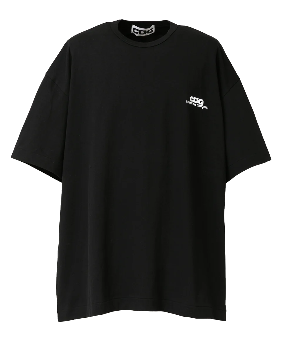 COMME DES GARCONS CDG Small Logo Oversized T-Shirt for Men & Women - Streetwear Fashion Essential for Casual Outfits and Urban Style