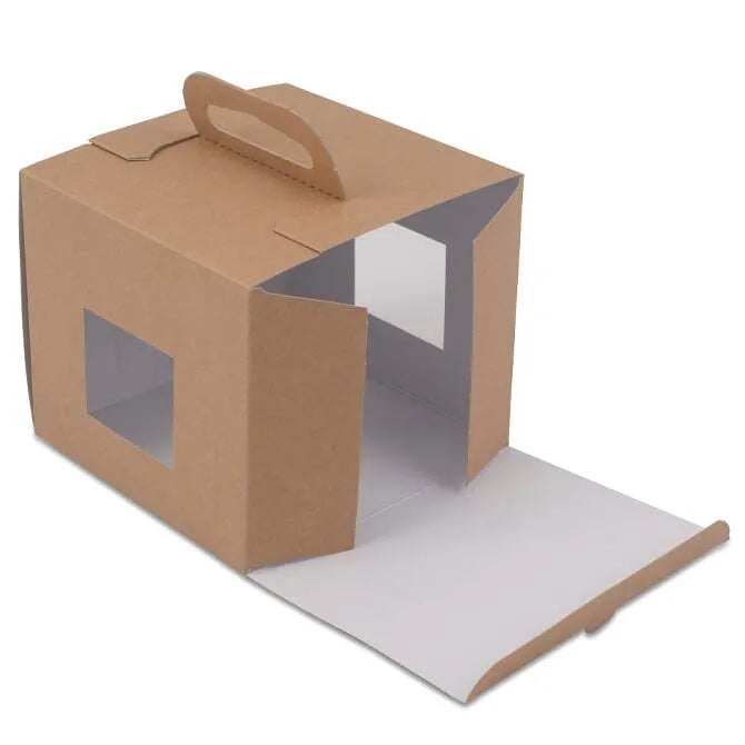 Comatec Kraft Bento Lunch Box - Eco-Friendly Japanese Style Food Container for Office, School & Picnic - Reusable & Durable Paper Carry Case for Meal Prep & On-the-Go Dining