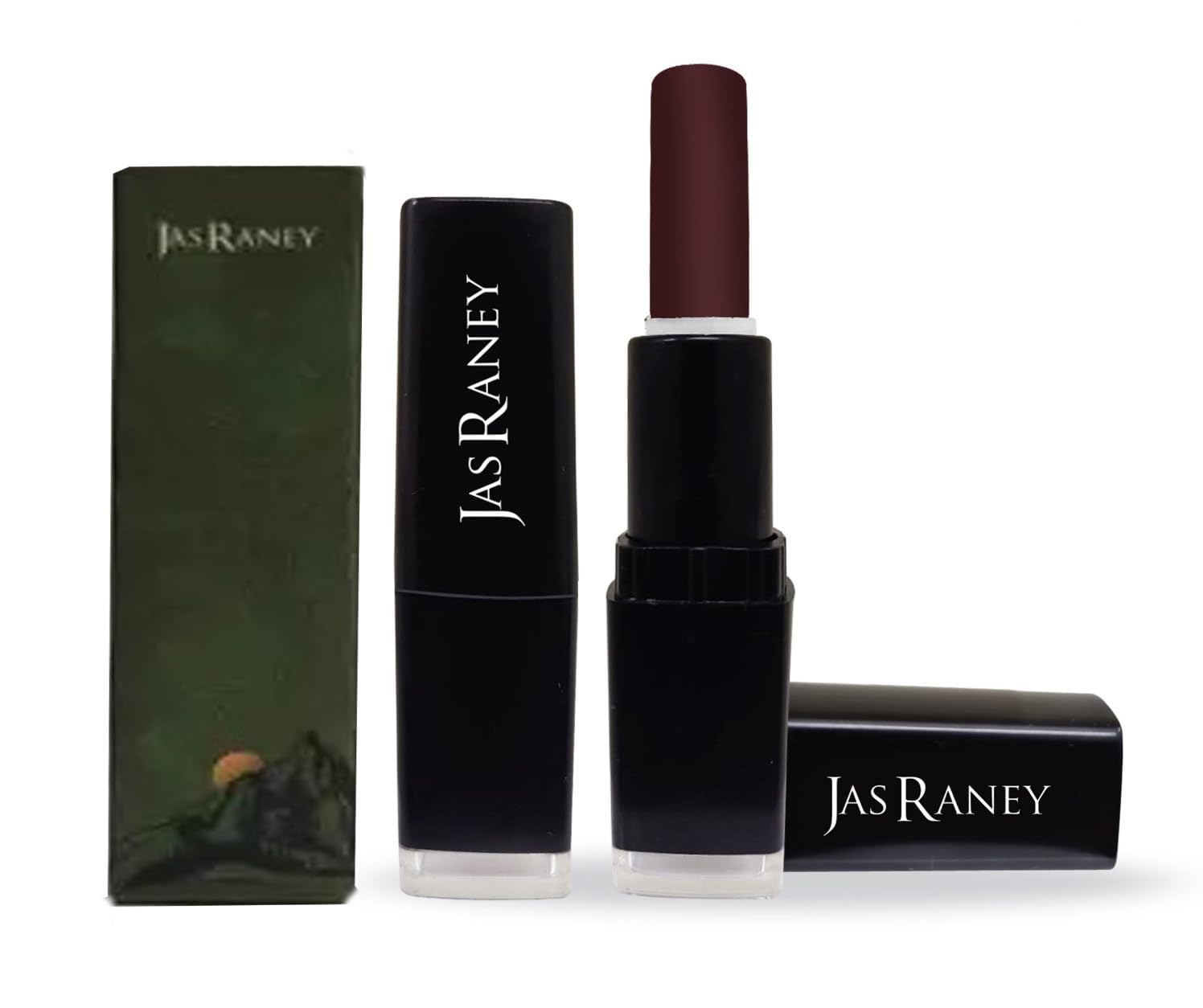 Jas Raney Premium Hair Color Stick for Side Locks & Root Touch Up - Brown Hair Highlighter | Quick & Easy Temporary Hair Color for Touch Ups, Highlights & Styling