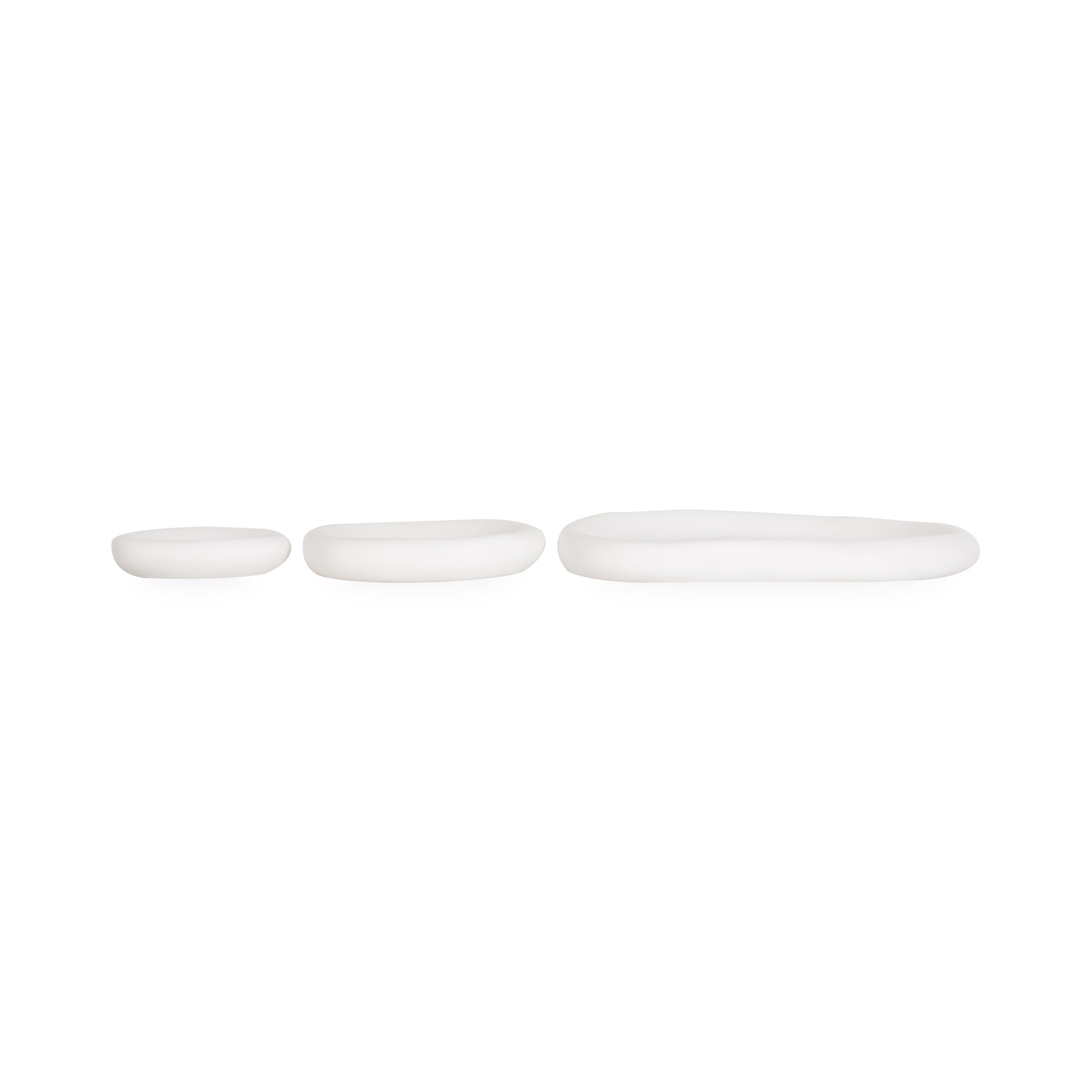 Premium White Amoeba Bowl - Unique Modern Serving Dish for Salads, Soups & Desserts | Perfect for Home Dining & Party Entertaining