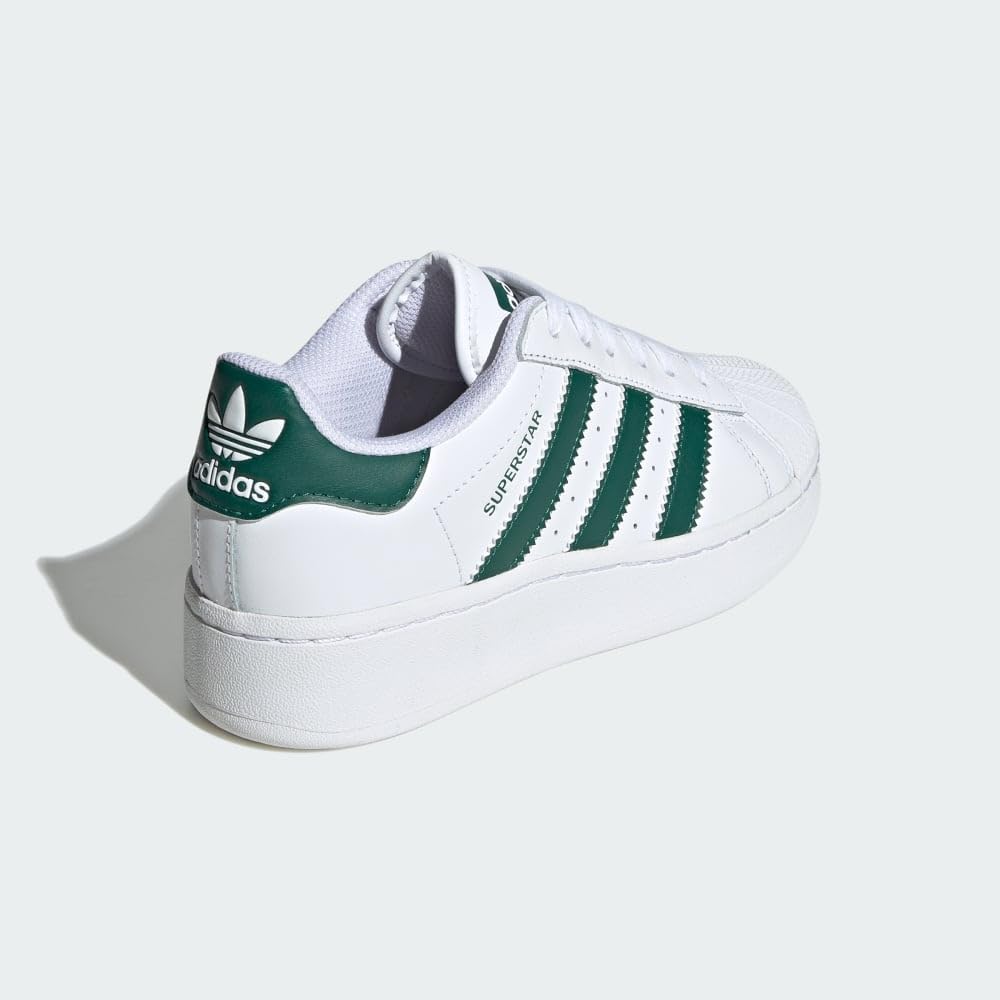 adidas Originals Superstar XLG Sneakers for Big Kids - Classic White Shell Toe Shoes with Comfortable Cushioning | Perfect for School, Sports & Casual Wear