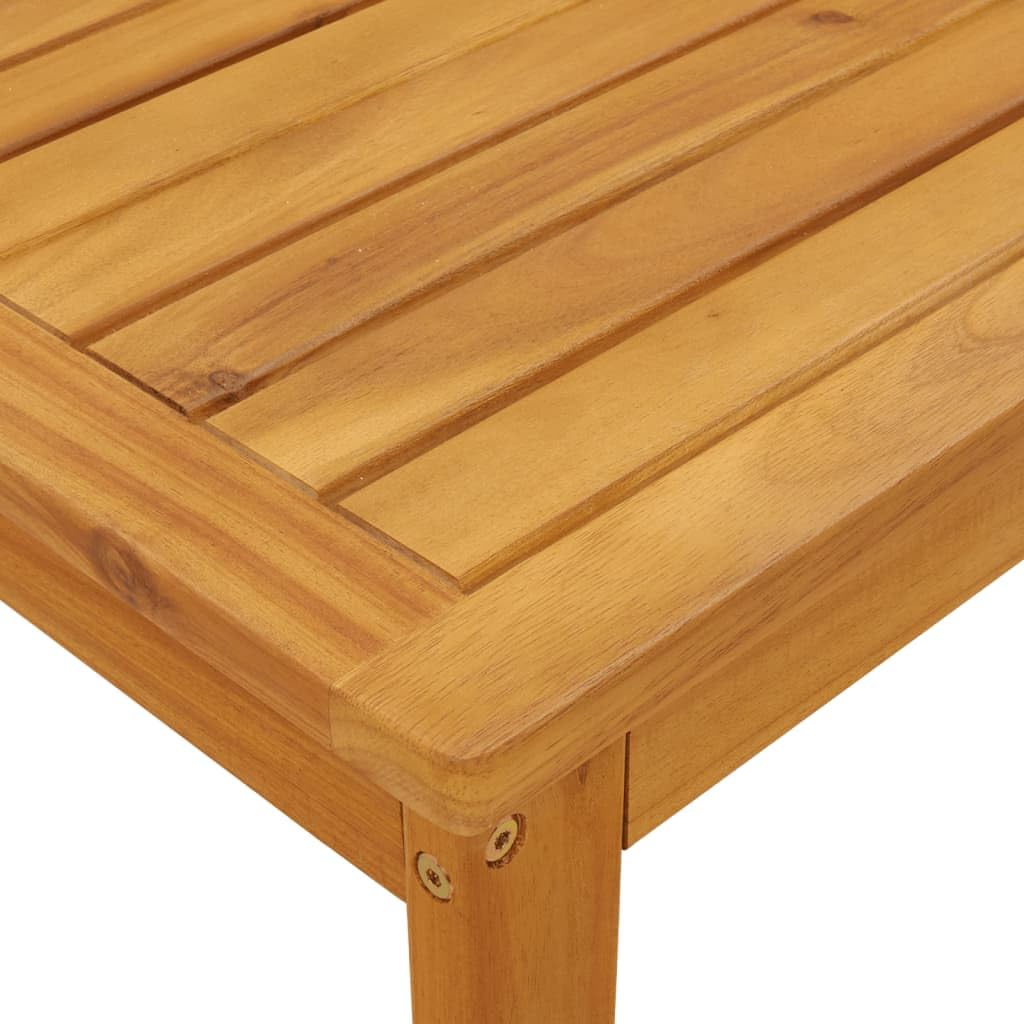 Premium Acacia Wood Outdoor Patio Table - 39.4