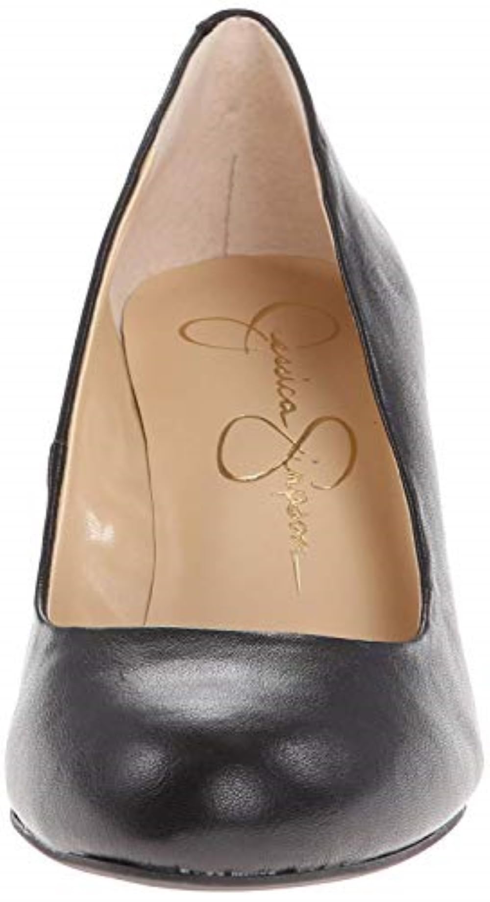 Jessica Simpson Women's Sampson Round Toe Wedge Heels Pumps - Comfortable Dress Shoes for Work, Party & Special Occasions