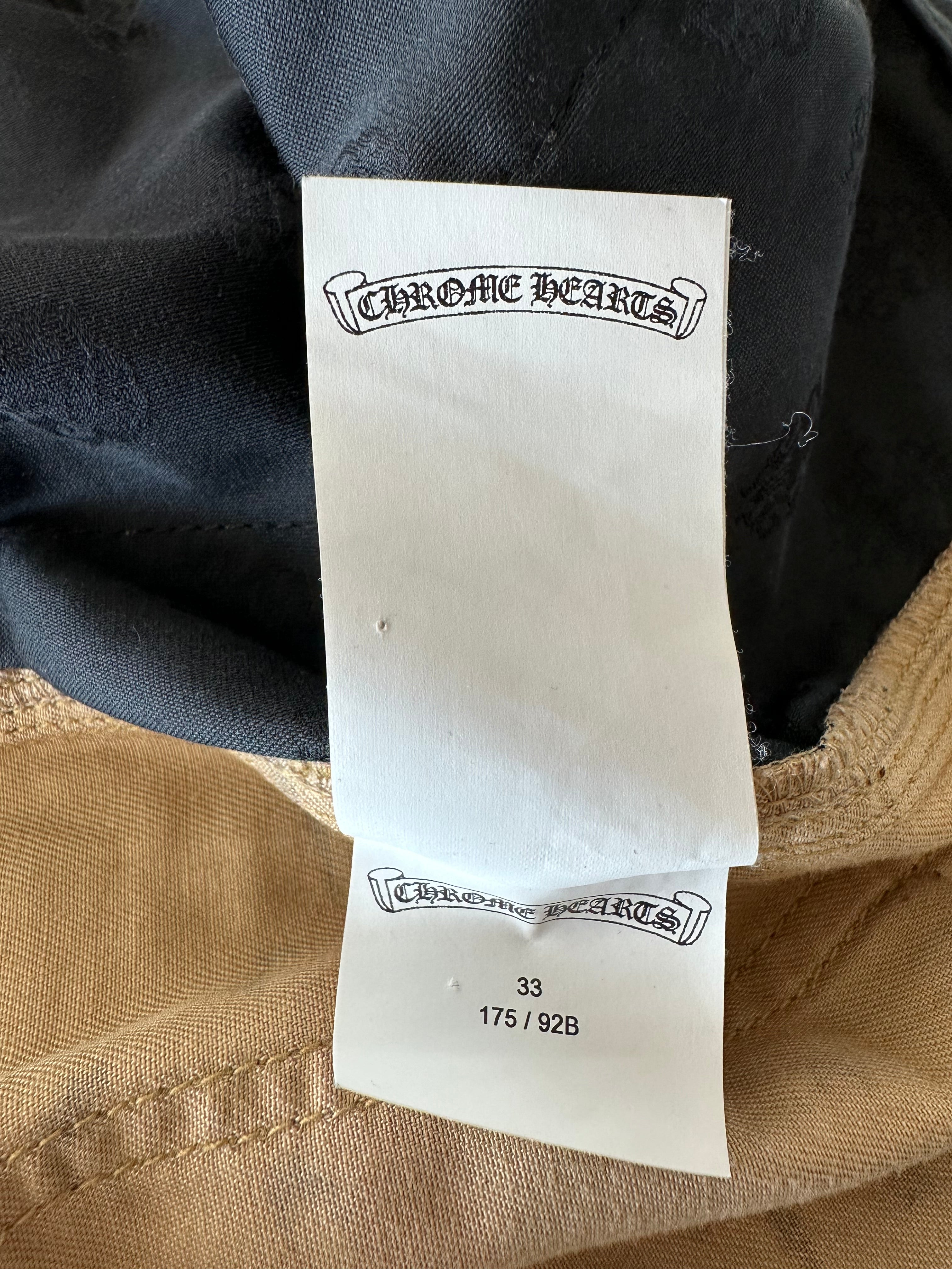 Chrome Hearts Desert Camouflage Cross Patch Carpenter Shorts - Trendy Streetwear for Men | Perfect for Casual Outfits, Music Festivals & Urban Fashion