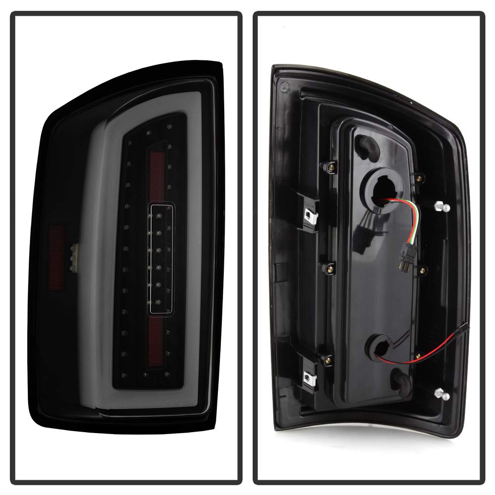 2007-2009 Dodge Ram 1500/2500/3500 LED Tail Lights - High-Performance Brake & Rear Light Bar for Enhanced Safety & Style - Perfect for Off-Roading, Night Driving & Truck Customization