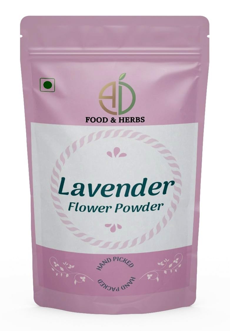 Organic Dried Lavender Buds Powder - 40g (2 x 20g) for Homemade Lattes, Herbal Tea, Bath Salts, Skincare & Aromatherapy | Perfect for Relaxation, DIY Beauty & Home Spa Treatments