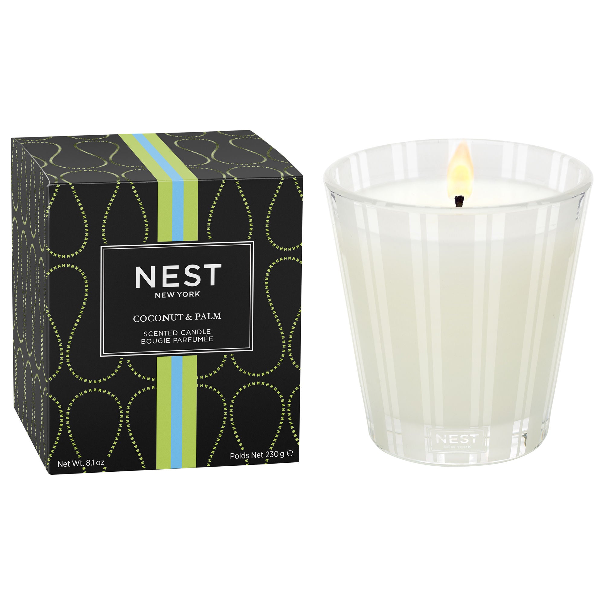 Premium Coconut & Palm Wax Candle - Natural, Eco-Friendly, Long-Lasting Scent - Perfect for Home, Spa, Yoga & Relaxation