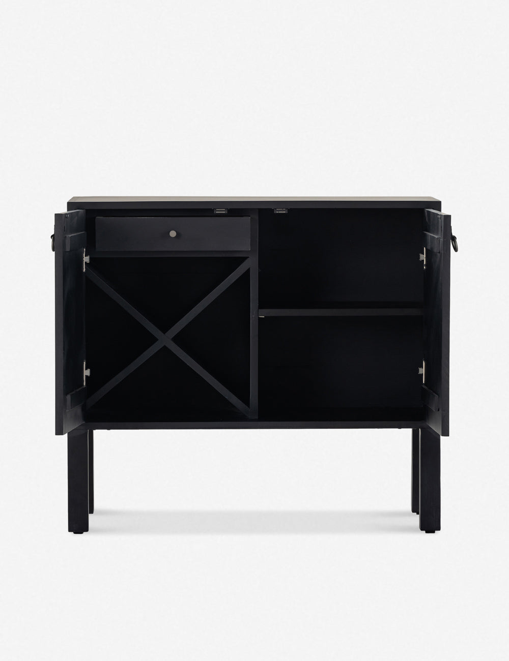 Beckett Bar Cabinet - Modern Home Bar Furniture for Living Room, Dining Room & Office | Perfect for Entertaining, Storage & Display
