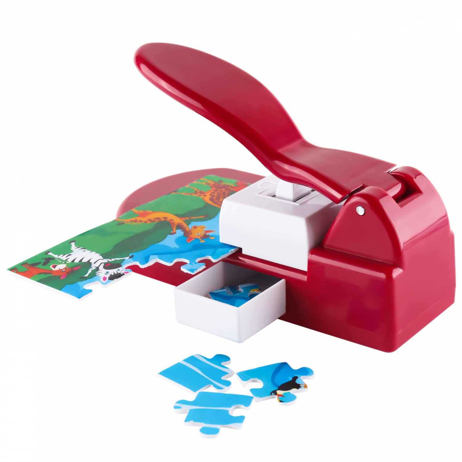 BAOFALI 21-Piece Puzzle Maker Machine Set with 20 Adhesive Foams - DIY Jigsaw Puzzle Cutter for Arts & Crafts, Scrapbooking & Home Projects | Perfect for Custom Puzzles, Gift Making & Creative Hobbies