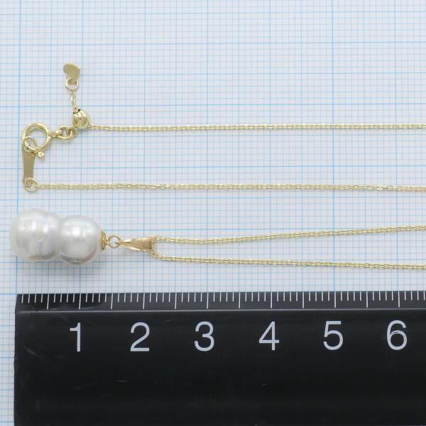 18K Yellow Gold Pearl Necklace for Women - Elegant Cultured Pearl Jewelry Gift for Birthday, Anniversary & Special Occasions