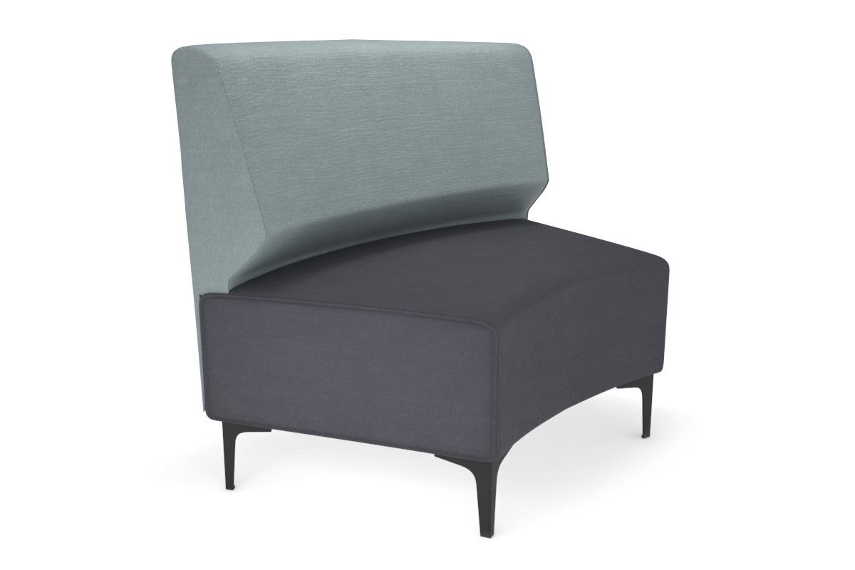 Mondo Round Big Back Lounge Chair - Comfortable Modern Living Room Seating for Relaxing and Entertaining