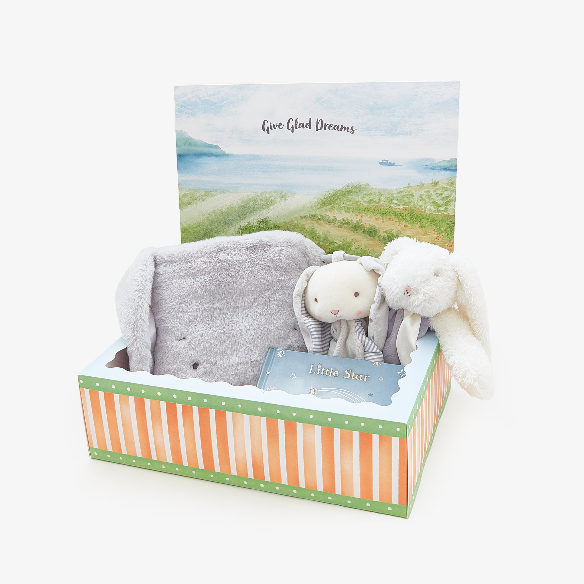Hello, Baby! Gift Set - Premium Bloom Gray Baby Shower & Newborn Welcome Present - Perfect for Baby Showers, Christenings & New Parent Gifts