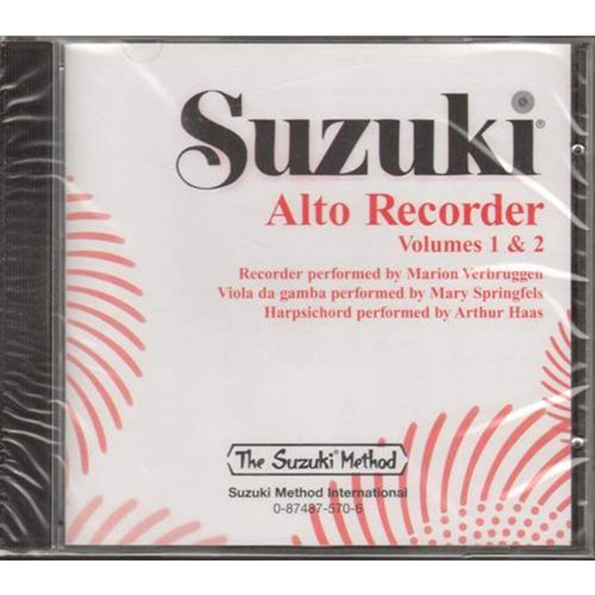 Suzuki Recorder School for Alto Recorder - Volumes 1 & 2 | Beginner to Intermediate Recorder Method Books | Perfect for Music Classrooms & Home Practice