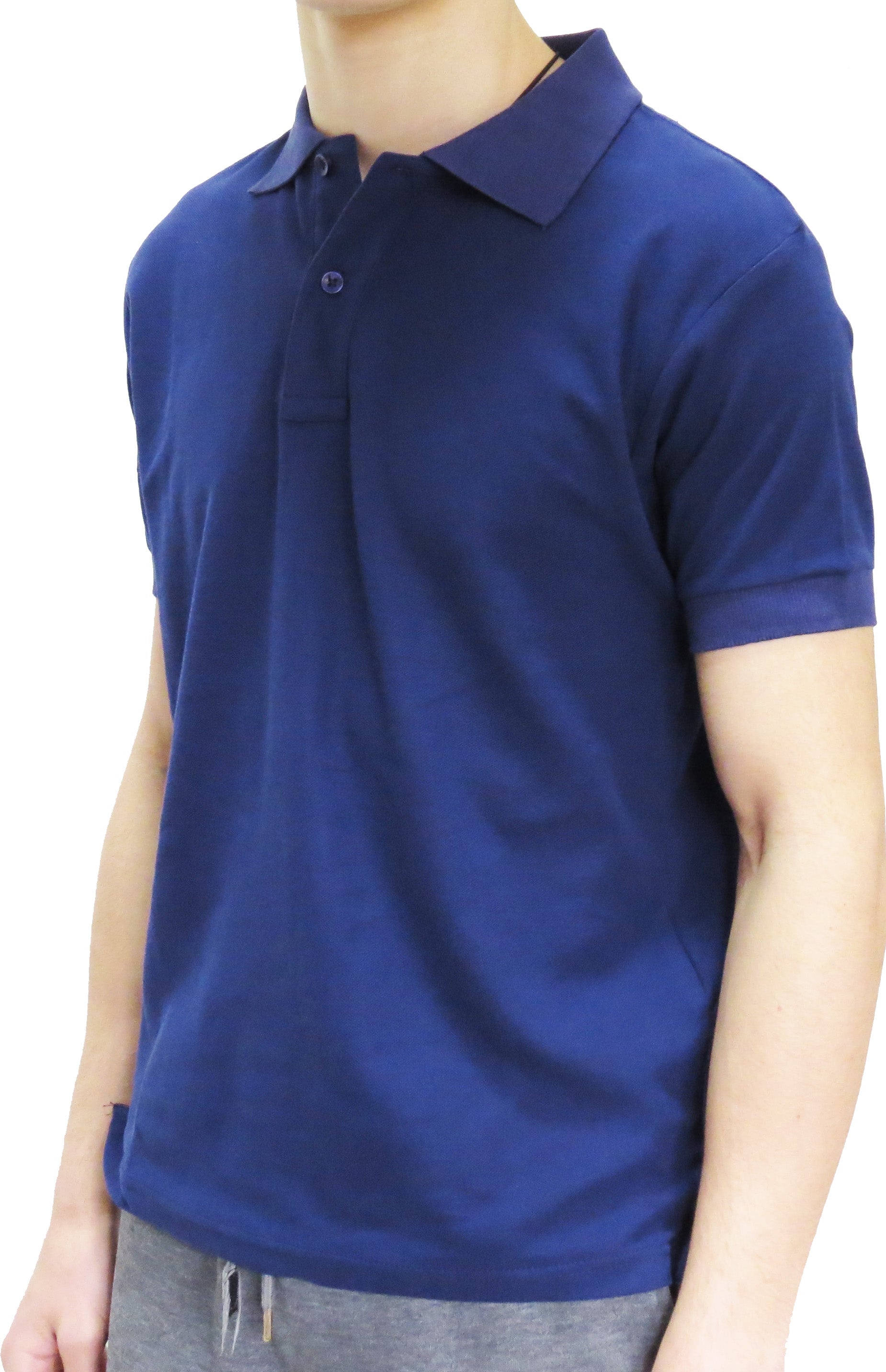 Men's Enfari Short Sleeve Basic Pique Polo Shirt - Comfortable Casual Wear for Work, Golf & Everyday Outfits