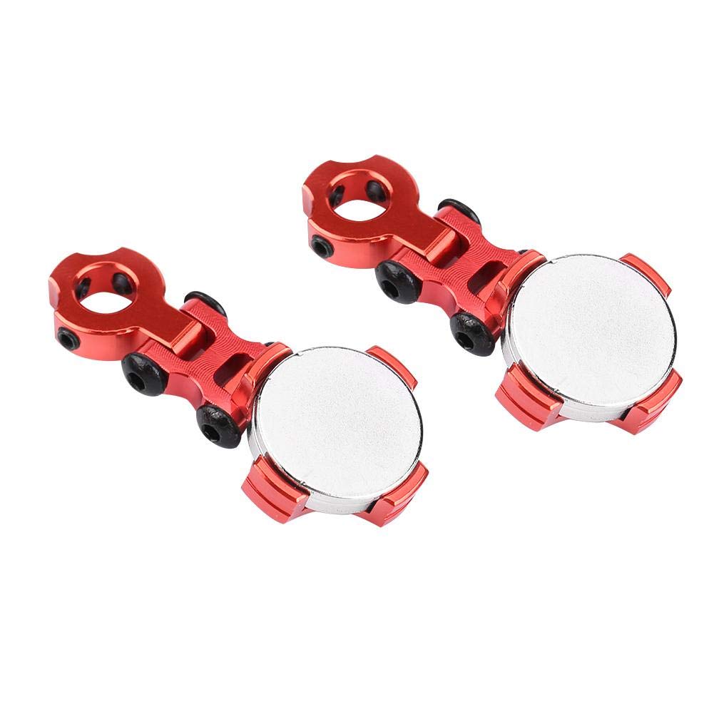 Durable 2Pcs Magnetic Body Post Mount for RC Cars & Remote Control Toys - Red | Perfect for RC Racing & Off-Road Vehicle Upgrades