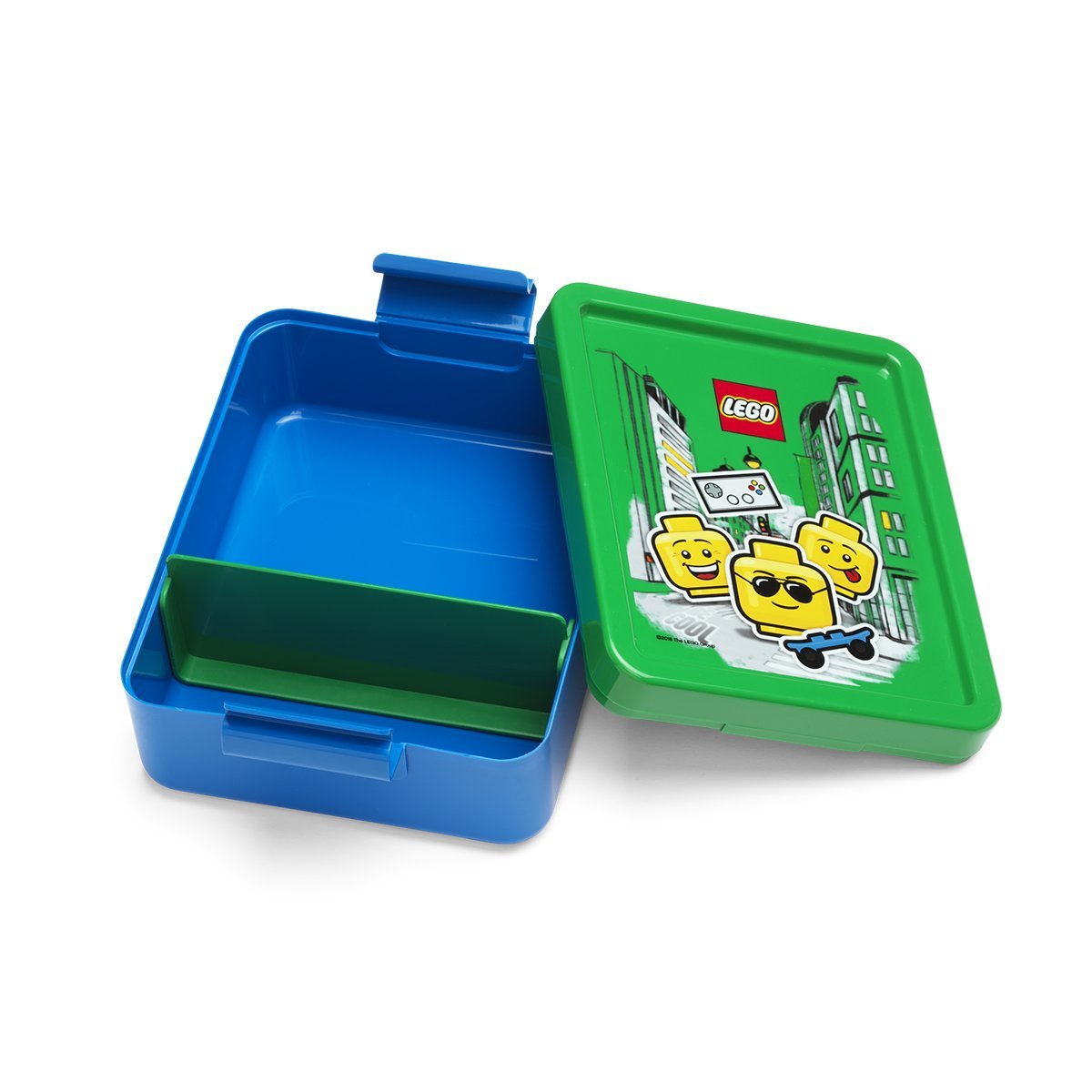 LEGO Lunch Box for Kids - Iconic Bricks Design, Insulated Food Container for School & Travel - Perfect for Boys & Girls Lunchtime, Picnics, and Outdoor Adventures