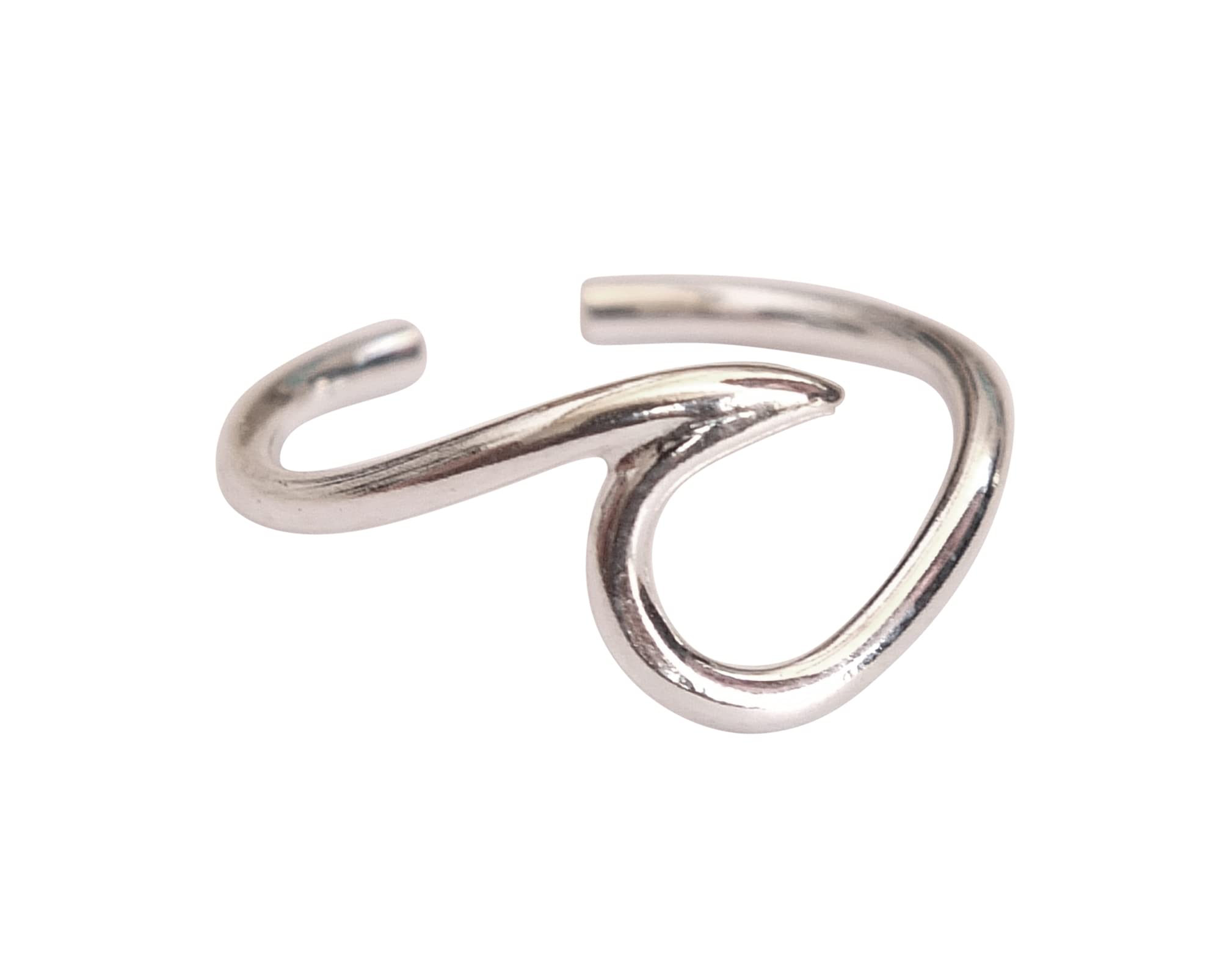 925 Silver Adjustable Toe Ring - Handmade Dainty Jewelry for Women | Beach & Summer Wear
