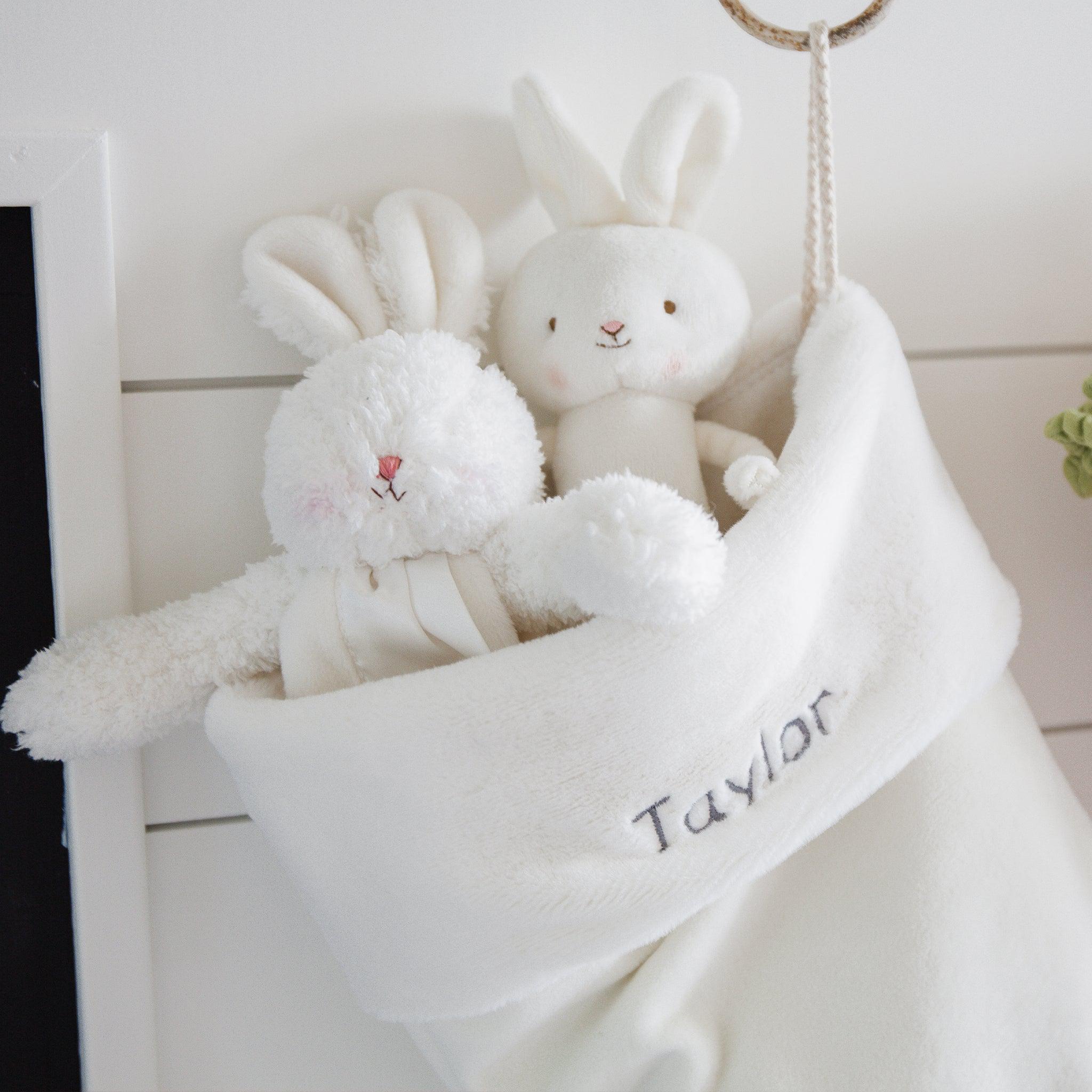 Bunnies By The Bay Christmas Stocking - Holiday Gift Stocking for Kids, Baby & Toddlers - Perfect for Christmas Decorations & Holiday Gifts