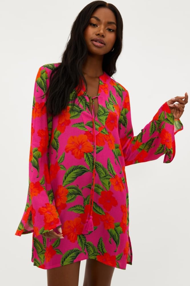 Beach Riot Women's Luana Kaftan Cover Up - Flowy Boho Swim Cover Dress for Pool, Beach & Vacation | Lightweight & Stylish Summer Outfit