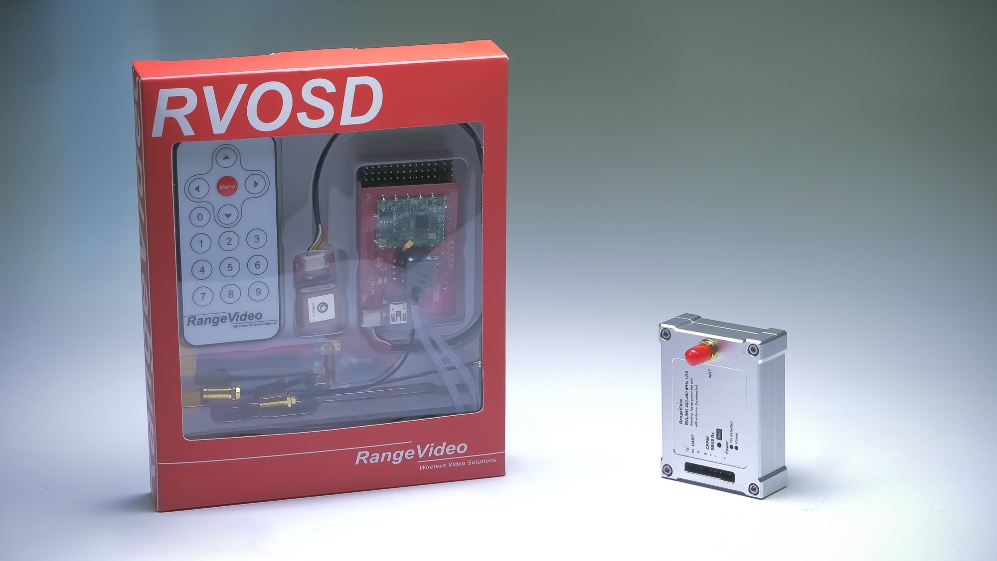 RVOSD 6 Autopilot & Telemetry LRS Airspeed Combo Kit - Long Range Drone Flight Controller with Airspeed Sensor for FPV, UAV, and RC Aircraft - Perfect for Aerial Photography, Mapping, and Autonomous Flight