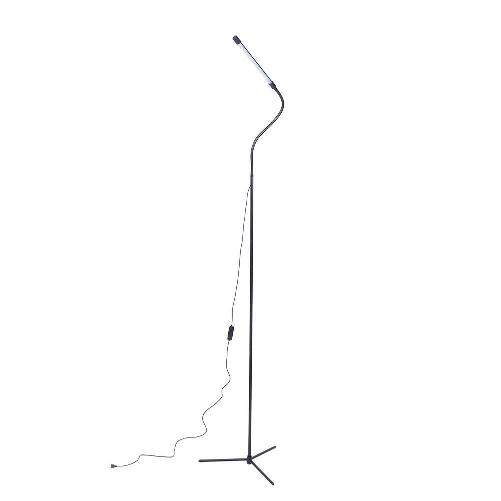 Adjustable LED Floor Lamp with USB Port - Dimmable Standing Light for Reading, Studying, Sewing & Painting - Perfect for Living Room, Bedroom & Office Lighting
