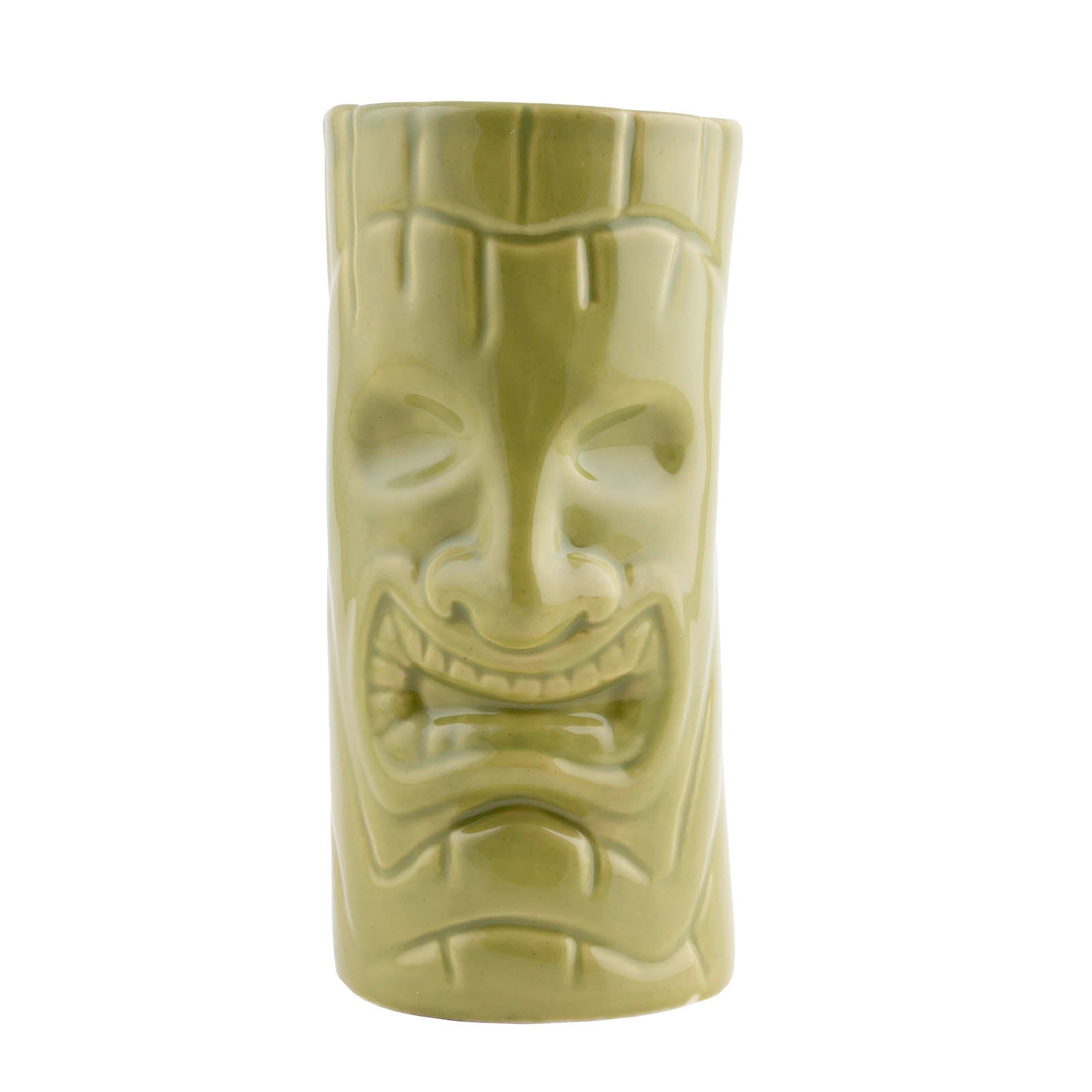 BarConic® 12 oz Tiki Glasses - Tropical Themed Cocktail Cups for Pina Colada, Mai Tai & Summer Drinks - Perfect for Luau Parties, Beach Bars & Hawaiian Themed Events