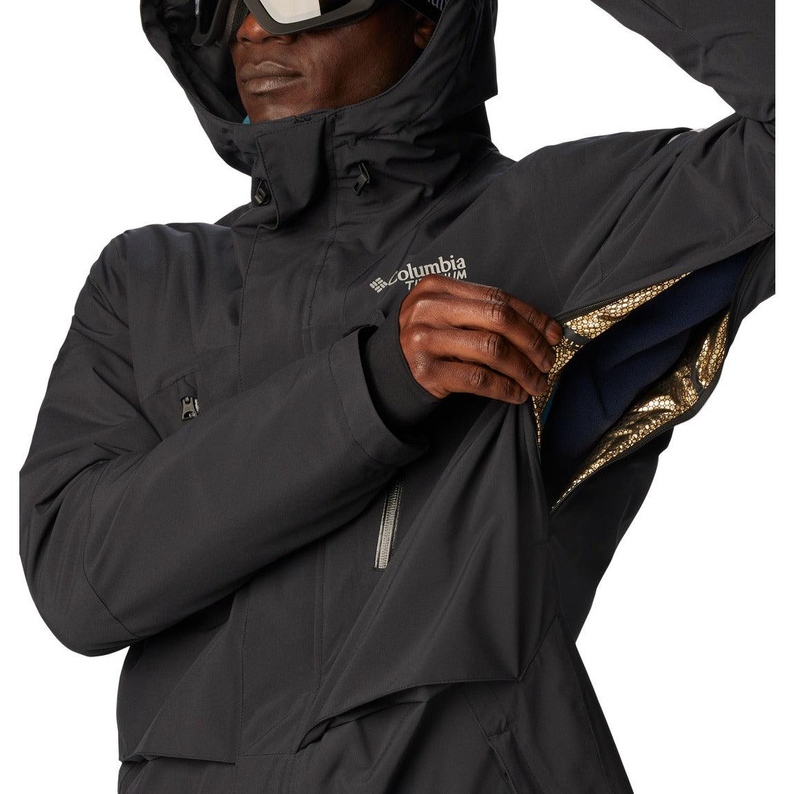 Columbia Men's Aerial Ascender™ II Jacket - Lightweight Waterproof Hiking & Outdoor Adventure Shell - Perfect for Camping, Travel & Everyday Wear