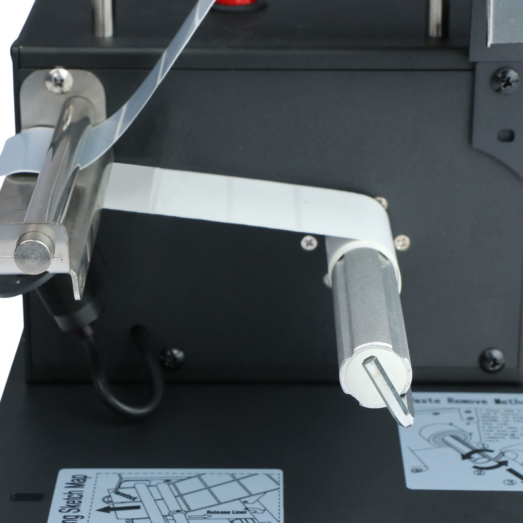 U.S. Solid Automatic Label Dispenser Machine for Translucent & Opaque Labels - Fits 0.40