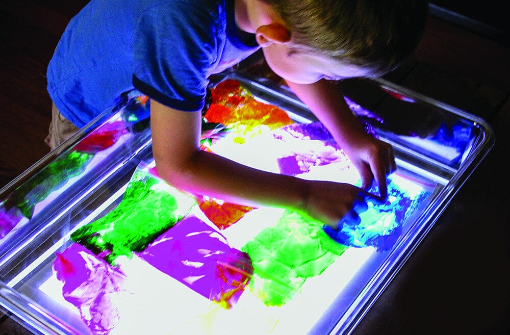 Exploration LED Light Tray for Photography, Makeup & Art - Portable Light Box for Product Shooting, Social Media Content & DIY Crafts